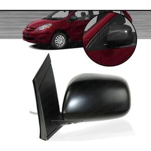 NEW 2004-2009 Toyota Sienna PAIR Power Side Mirrors Set LH RH No Heat No Memry